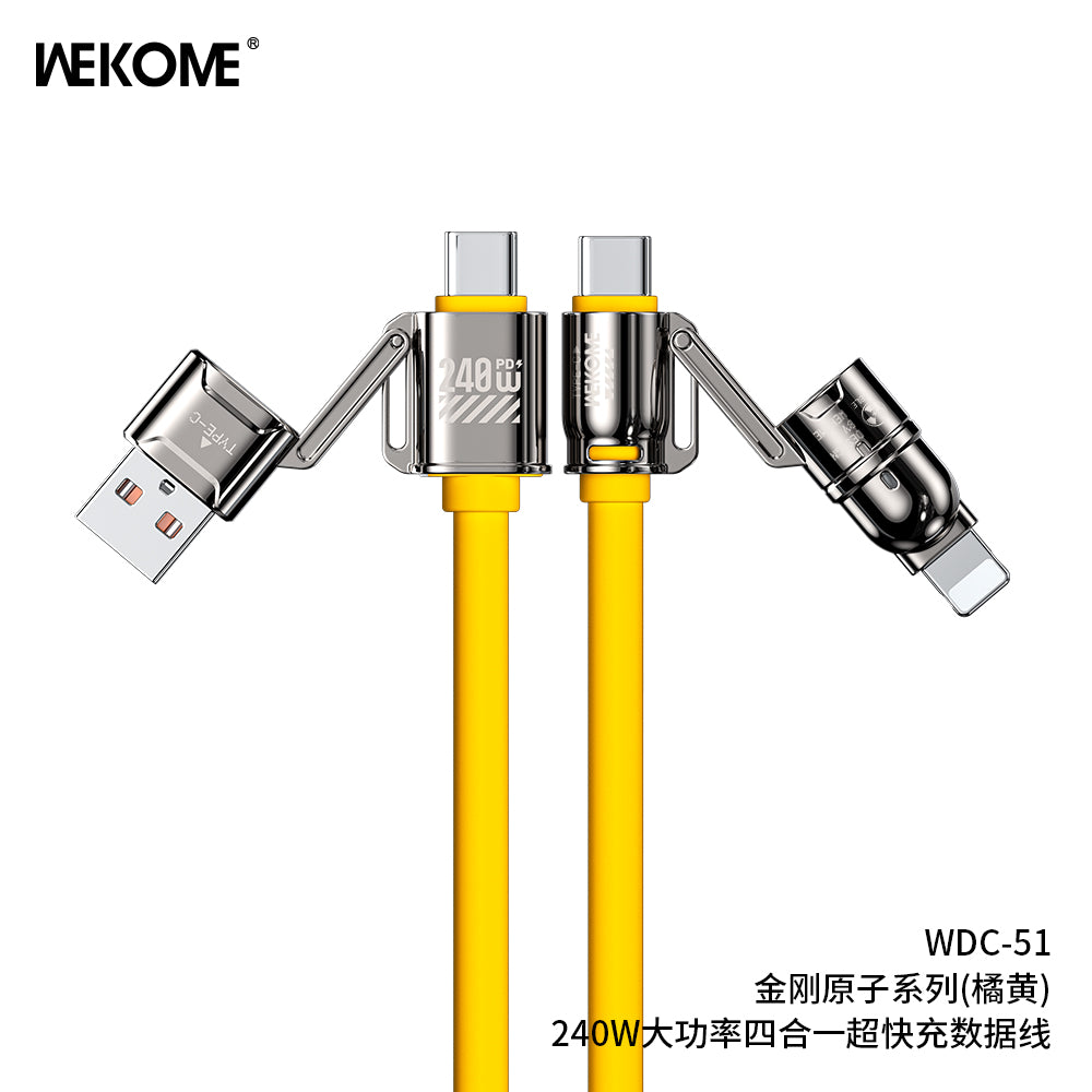 WEKOME WDC-51 Charging Cable - Fast Charging, Durable and High-Quality Cable