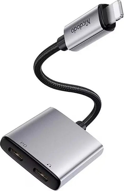 Mcdodo CA-5560 2-in-1 Lightning to Dual Lightning Audio Adapter