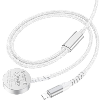 CW54 2-in-1 charging cable iP+iWatch - Black - Saif Al Najmi Kw