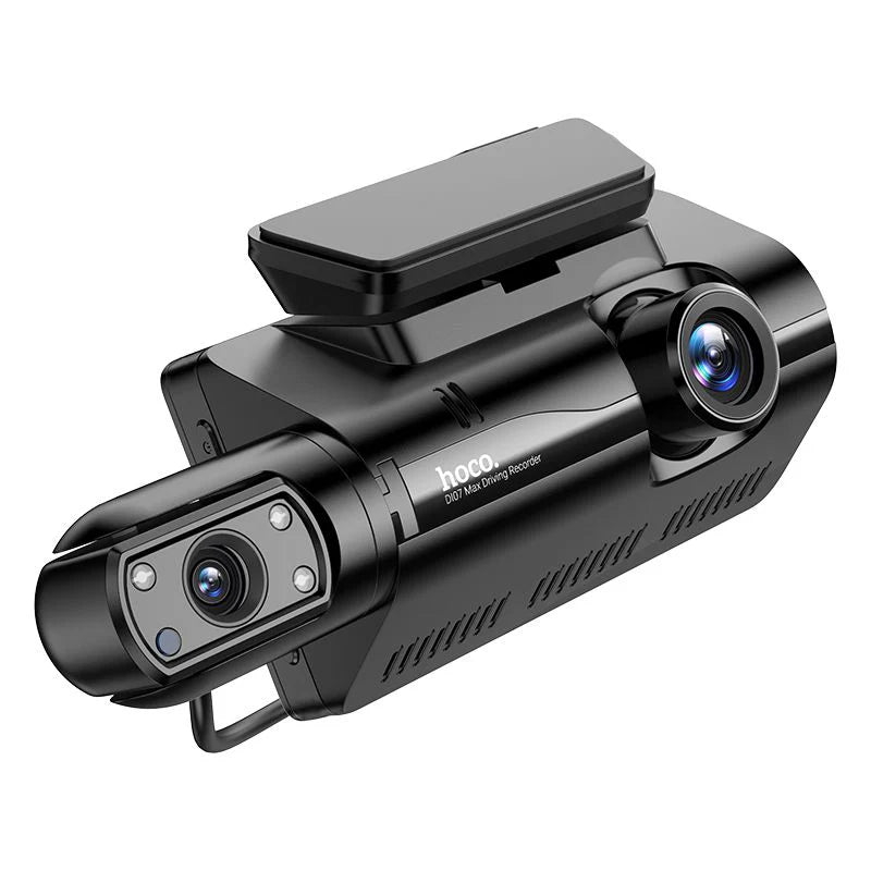 Hoco DI07 Max Dual Camera Driving Recorder Dash Camera (Wifi Version)