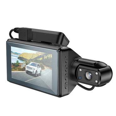 Hoco DI07 Max Dual Camera Driving Recorder Dash Camera (Wifi Version)