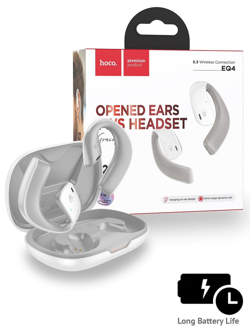 Hoco EQ4 Graceful true wireless BT headset