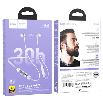 ES65 Dream sports BT earphones - Black - Saif Al Najmi Kw