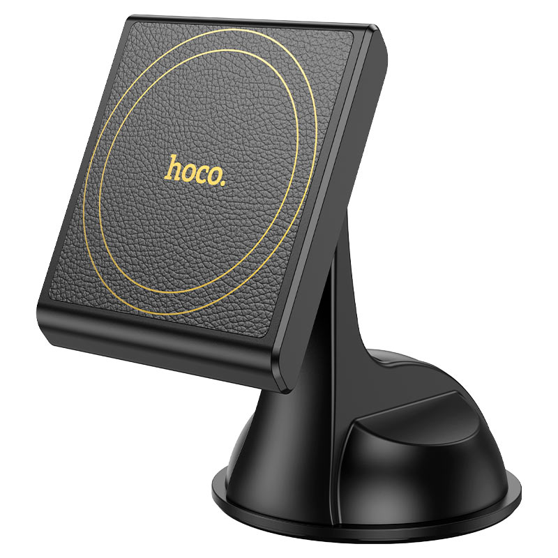 H47 Precious ring magnetic car holder(center console) - Black - Saif Al Najmi Kw