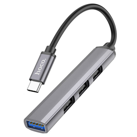 Hoco HB26 4 in 1 adapter(Type-C to USB3.0+USB2.0*3)