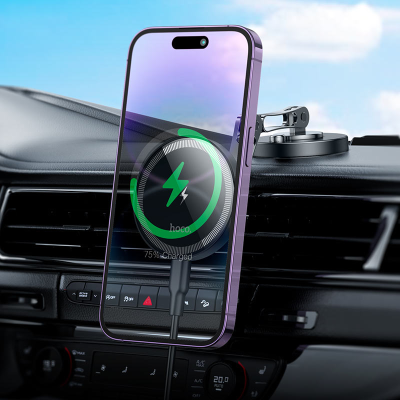 Hoco HW26 Jacques Car Wireless Charger for Dashboard