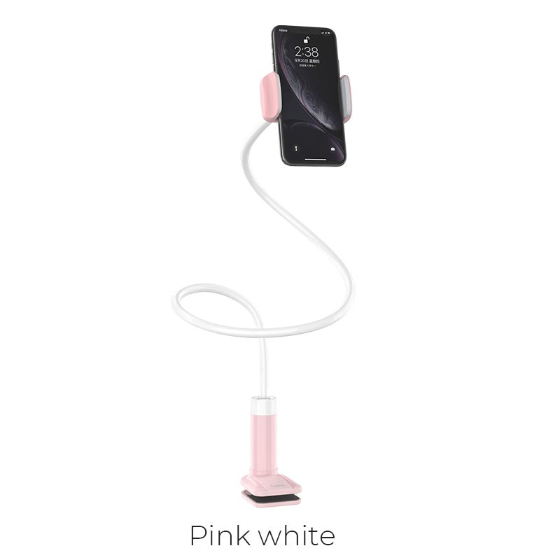 HOCO MOBILE PHONE HOLDER PH23 - WHITE & PINK - Saif Al Najmi Kw