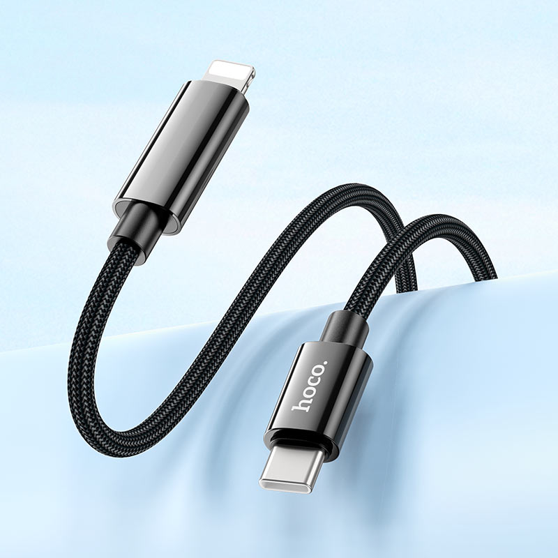 Hoco U125 Benefit PD charging data cable with display iP 1.2M