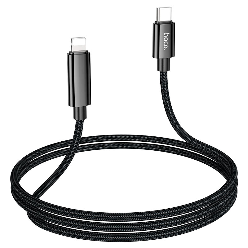 Hoco U125 Benefit PD charging data cable with display iP 1.2M