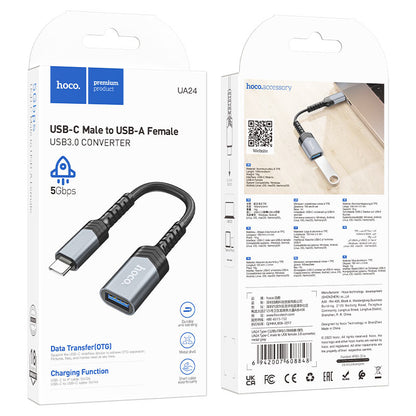 Hoco UA24 Type-C male to USB female 3.0 converter