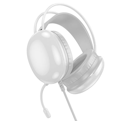 W109 Rich gaming headphones - White