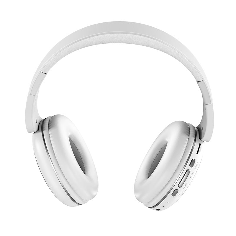 HOCO W23 BRILLIANT SOUND WIRLES HEADPHONE - WHITE - Saif Al Najmi Kw