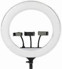 CHIWAY LJJ-45 Ring Flash (White & Black) - Professional Photography Lighting