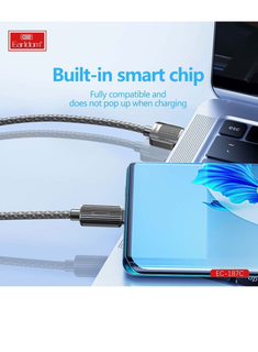 Earldom USB Data Cable EC-187C - 2.4A Fast Charging & Sync (USB to USB-C)