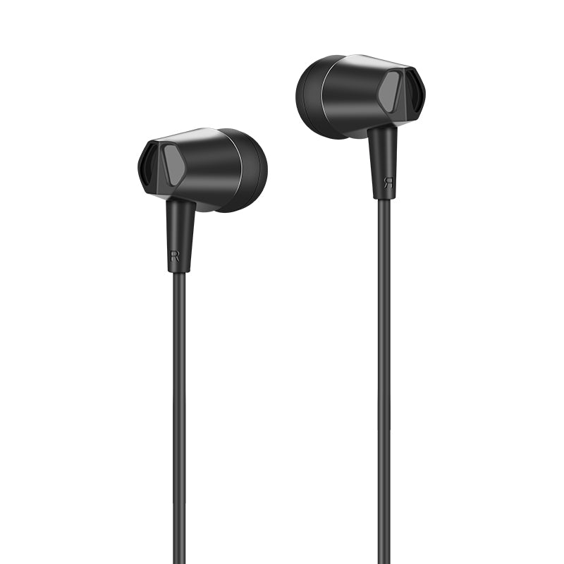 Hoco M34 Honor Music Earphones - Black - Saif Al Najmi Kw