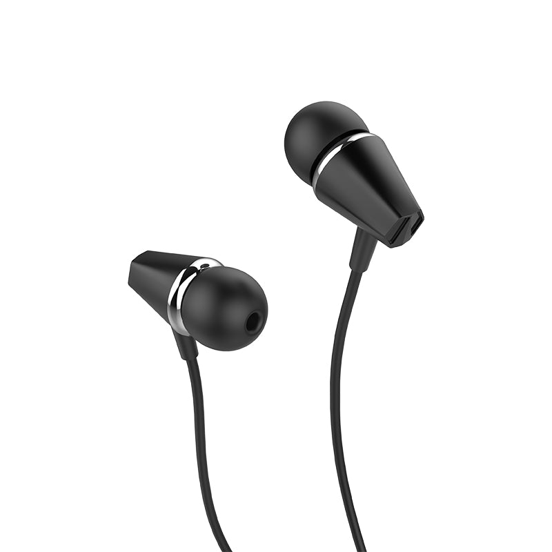 Hoco M34 Honor Music Earphones - Black - Saif Al Najmi Kw