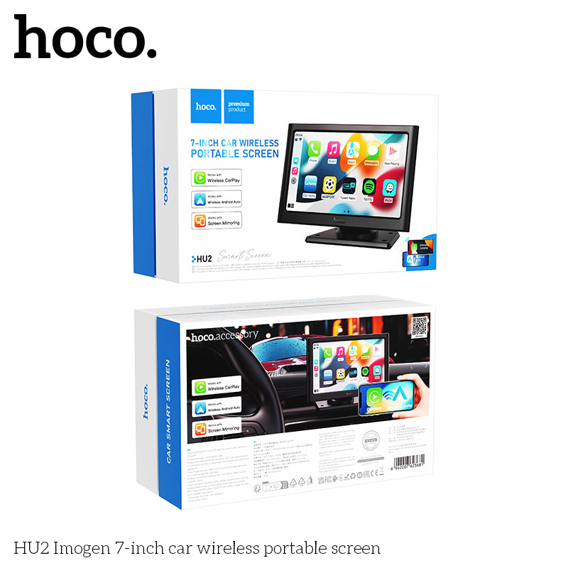 Hoco HU2 Imogen 7-Inch Wireless Mobile Car Screen