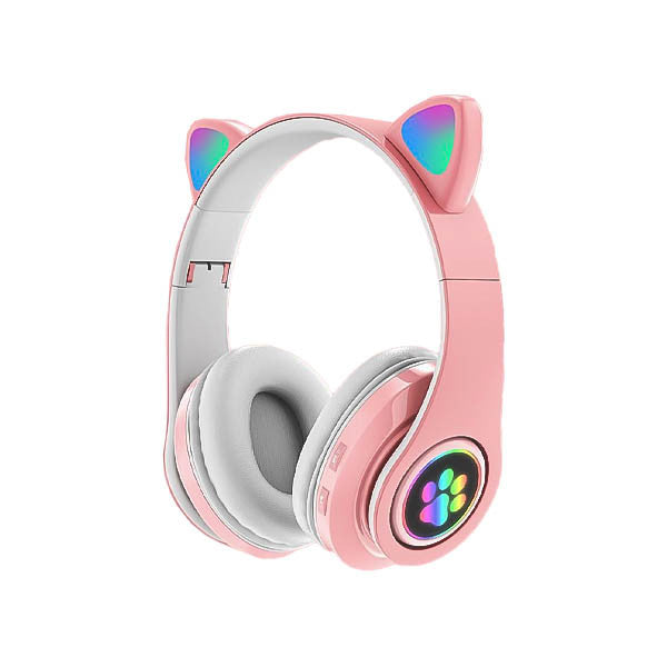 Cute Cat Stereo Foldable Wireless Headsets