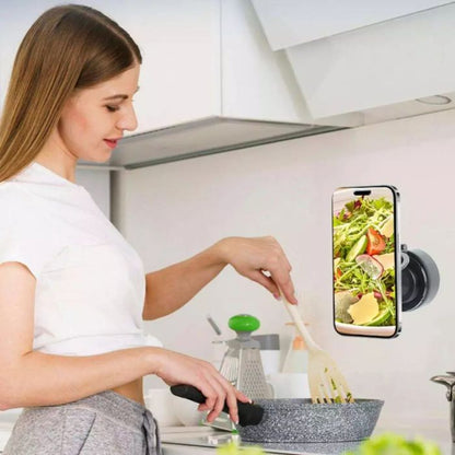 Rotatable Magnetic Vacuum Suction Phone Mount - Secure and Adjustable