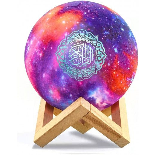 EQUANTU MOON LAMP QURAN SPEAKER - Saif Al Najmi Kw