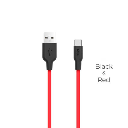 Hoco X21 Silicone type-c charging cable 1M